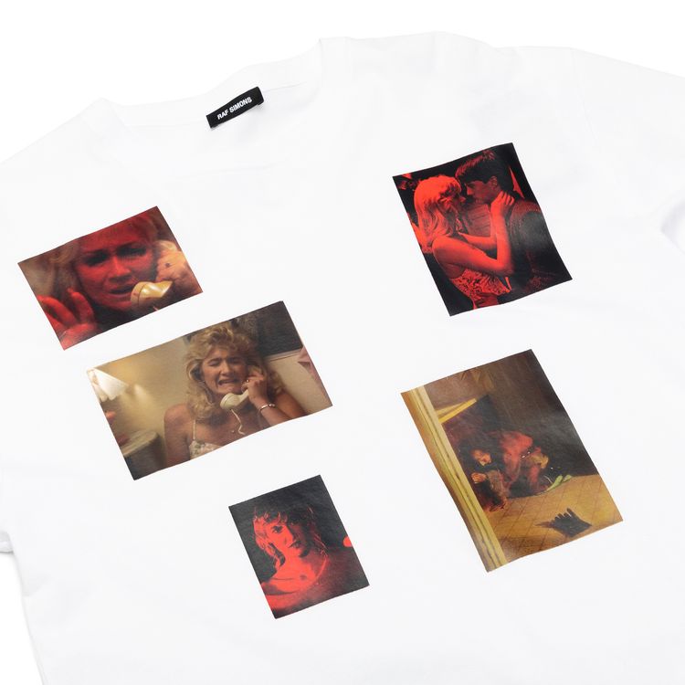 Raf Simons David Lynch Graphic T Shirt White