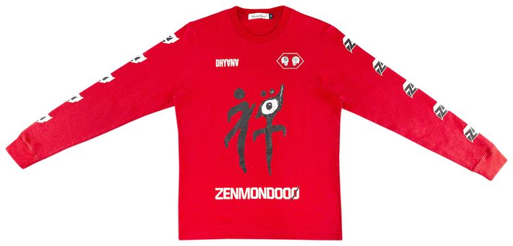 Undercover Zenmondoo Long Sleeve T Shirt Red