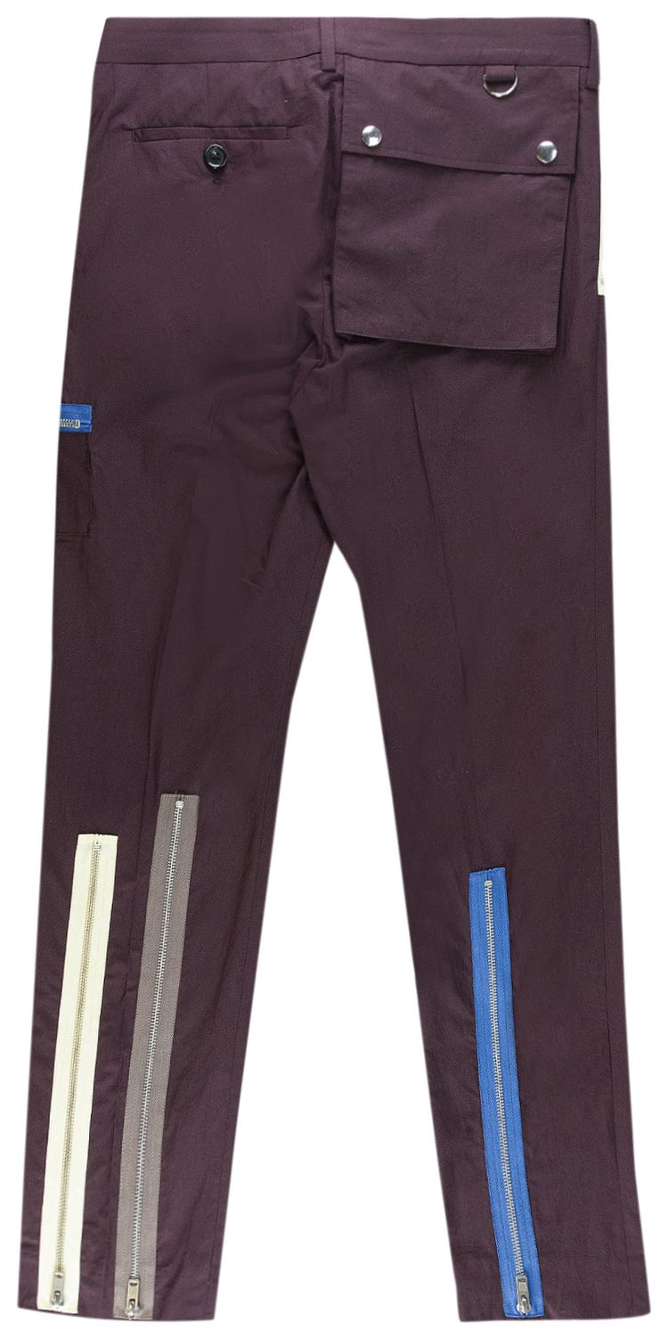 Undercover Zip Trouser Bordeaux