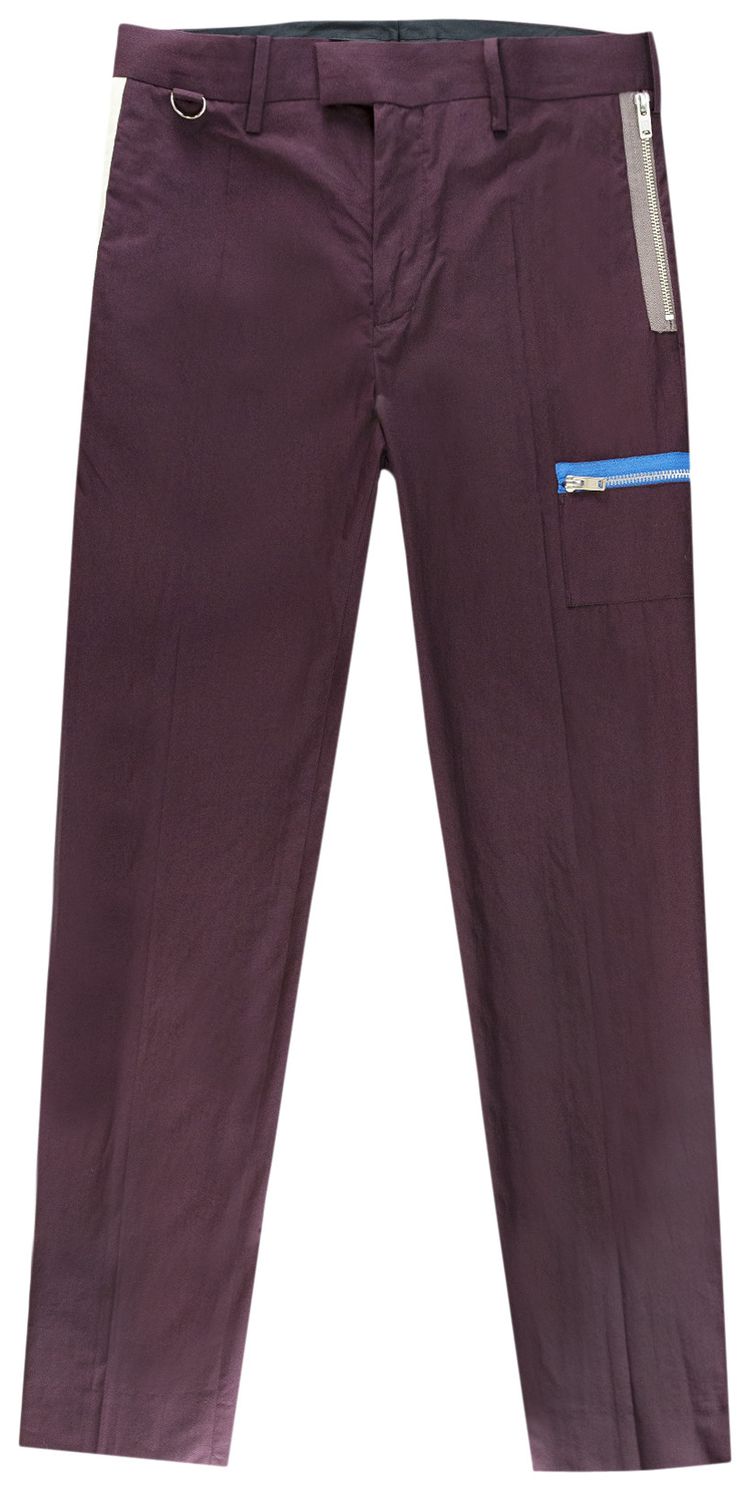 Undercover Zip Trouser Bordeaux