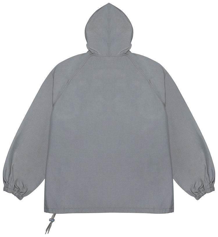 Martine Rose Zipped Neck Windbreaker Grey