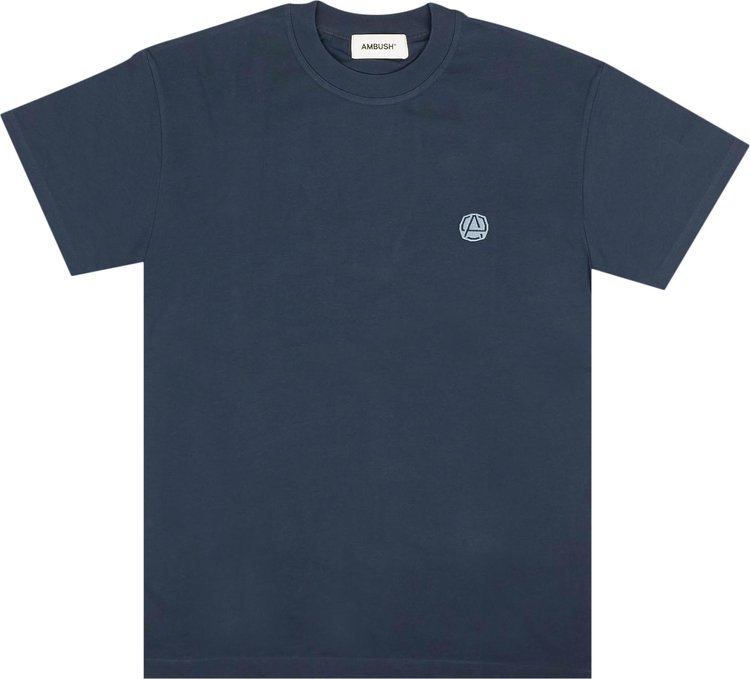 Ambush Emblem Basic Short-Sleeve T-Shirt 'Blue'