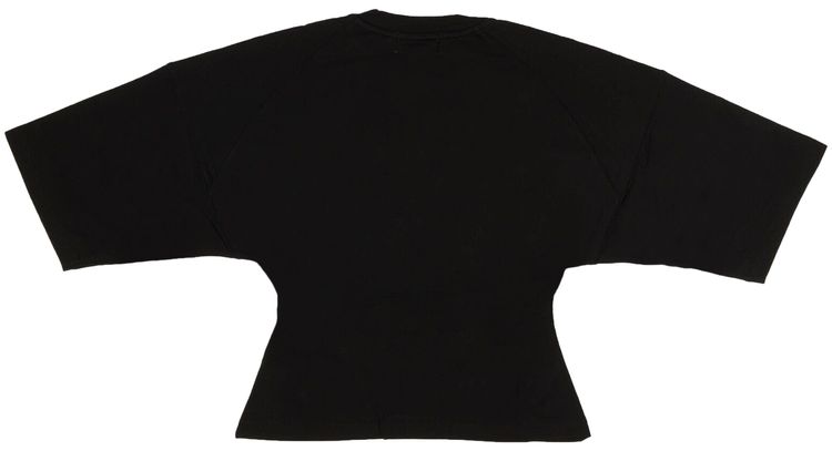 Ambush Box Cropped Short Sleeve Logo T Shirt Black