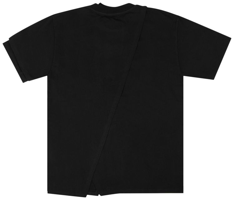 Ambush Jet Overlap Short Sleeve T Shirt Black