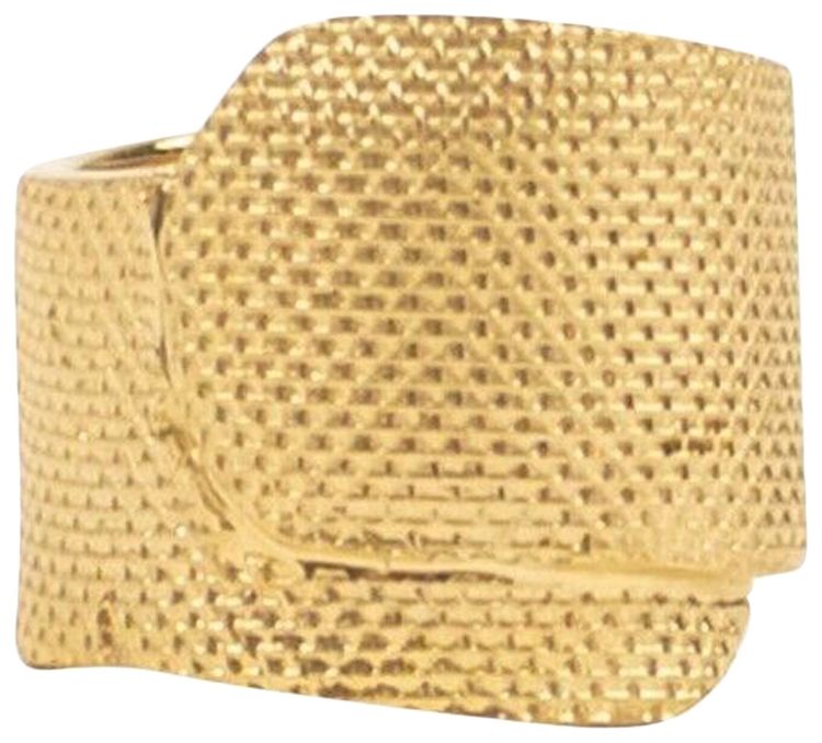 Ambush Metal Tape Ring Gold