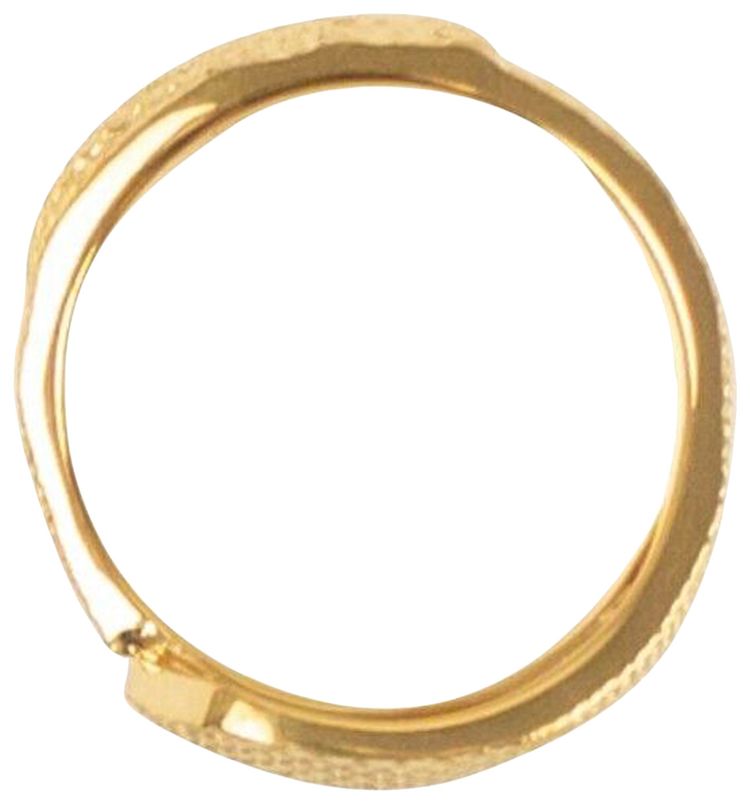 Ambush Metal Tape Ring Gold