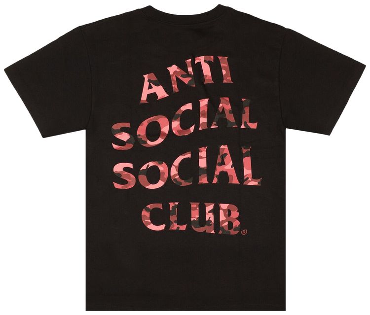 Anti Social Social Club Wild Life Short Sleeve T Shirt Black