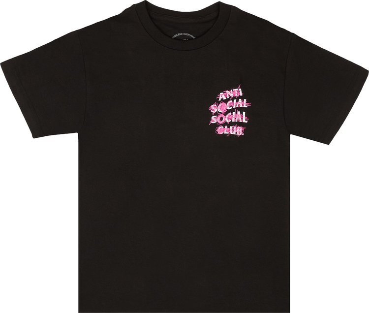 Buy Anti Social Social Club Nevermind Short-Sleeve T-Shirt 'Black ...