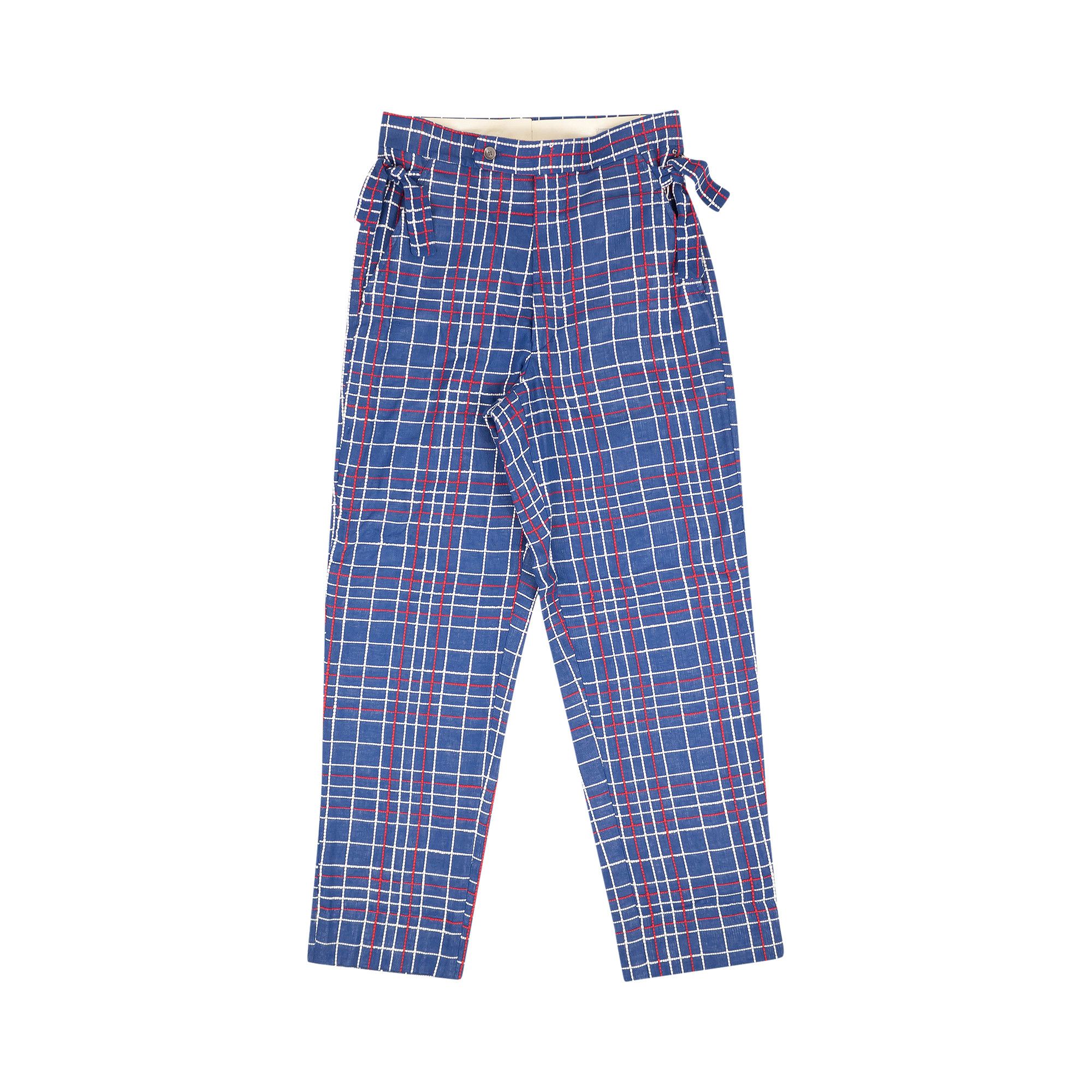 Plaid deals tie pants