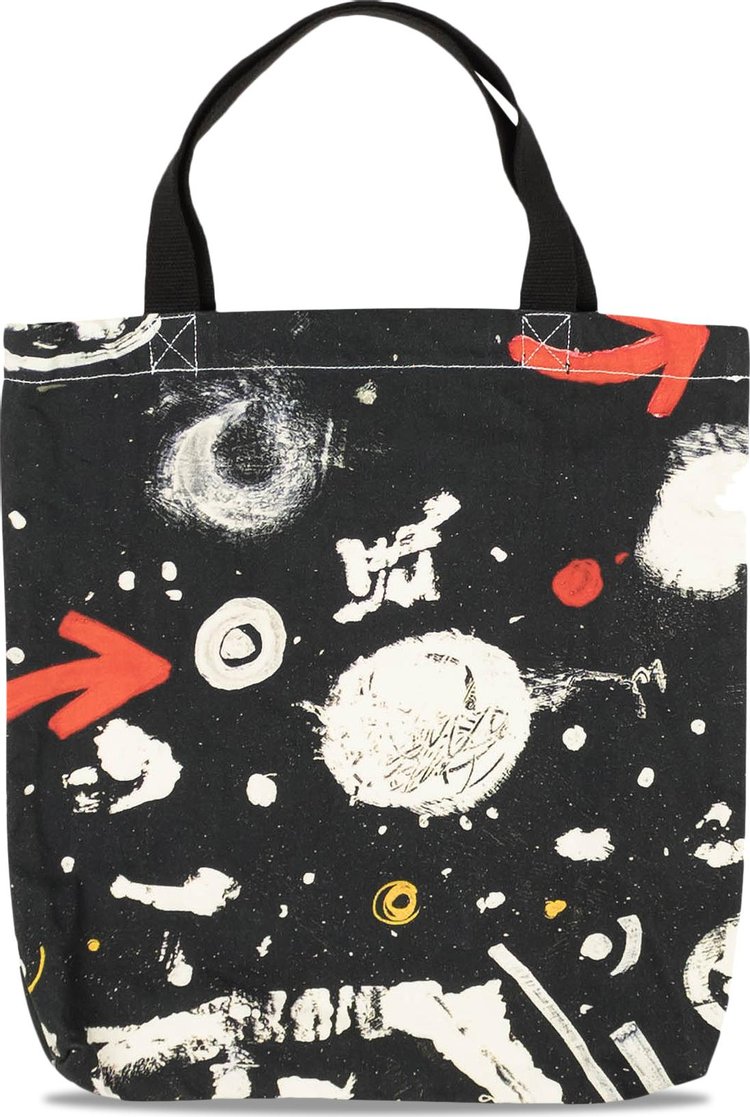 Charles Jeffrey Loverboy Asteroids Print Tote Bag 'Black'