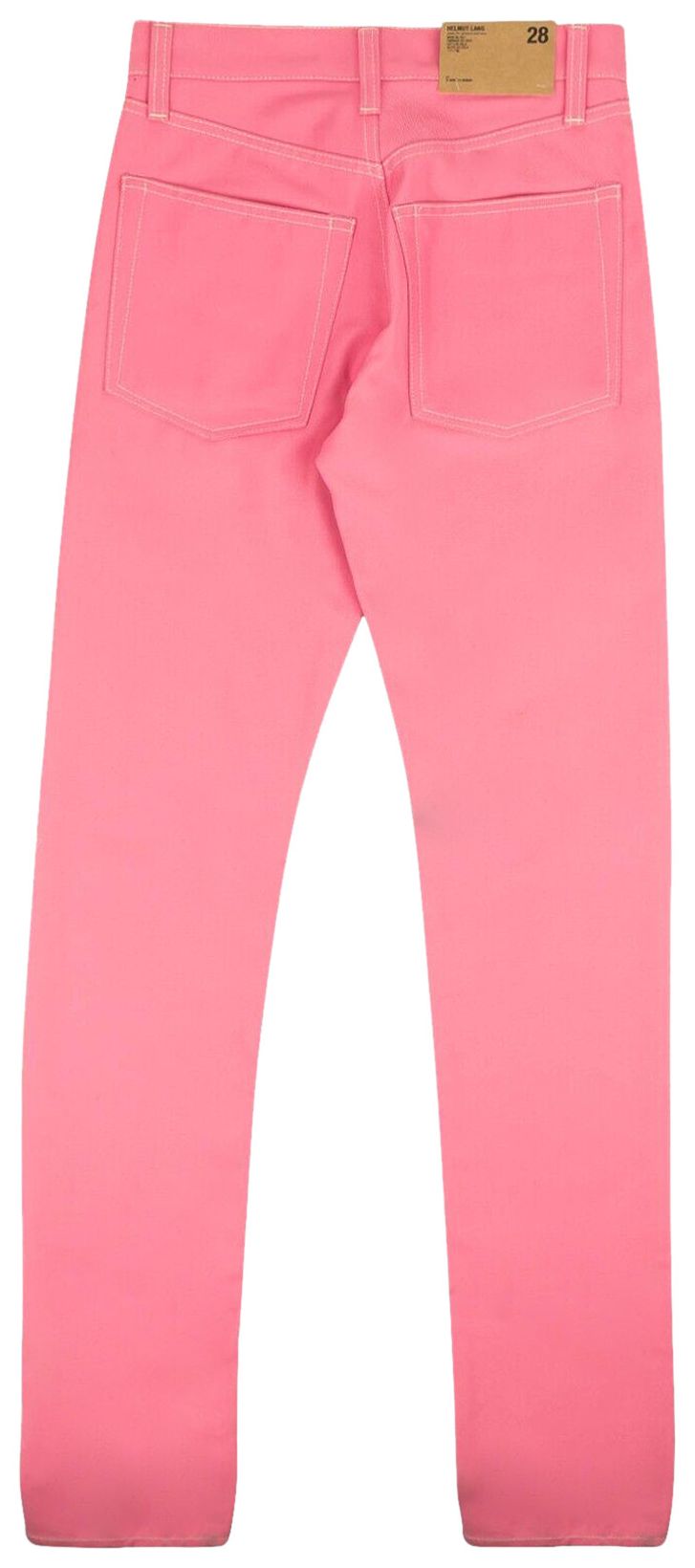Helmut Lang Masc Hi Straight Jeans Pink