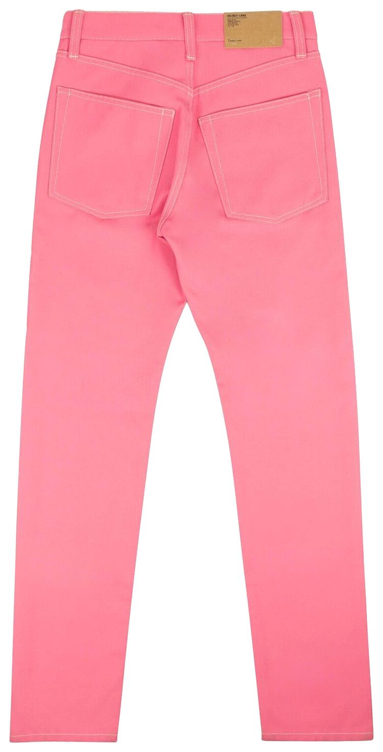 Helmut Lang Masc Hi Straight Jeans Pink