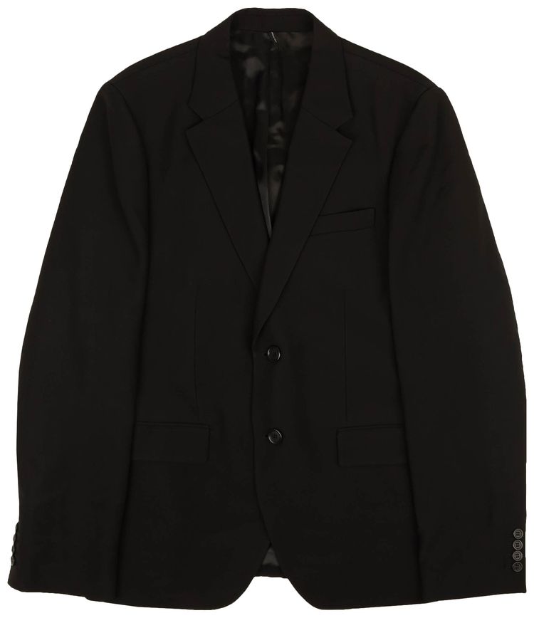 Helmut Lang Two Button Sb Jacket Black