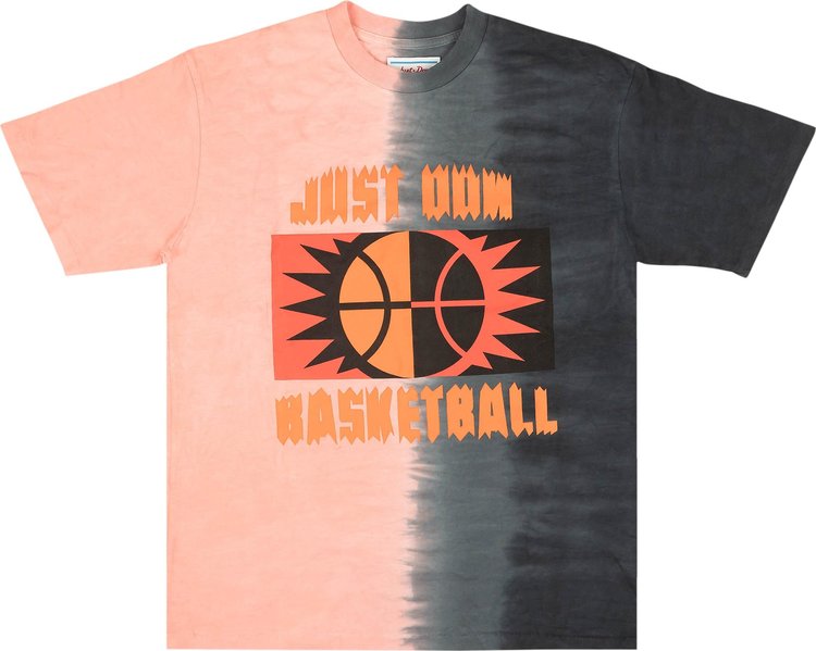 Just Don Tie Dye Basketball Short-Sleeve T-Shirt 'Multicolor'