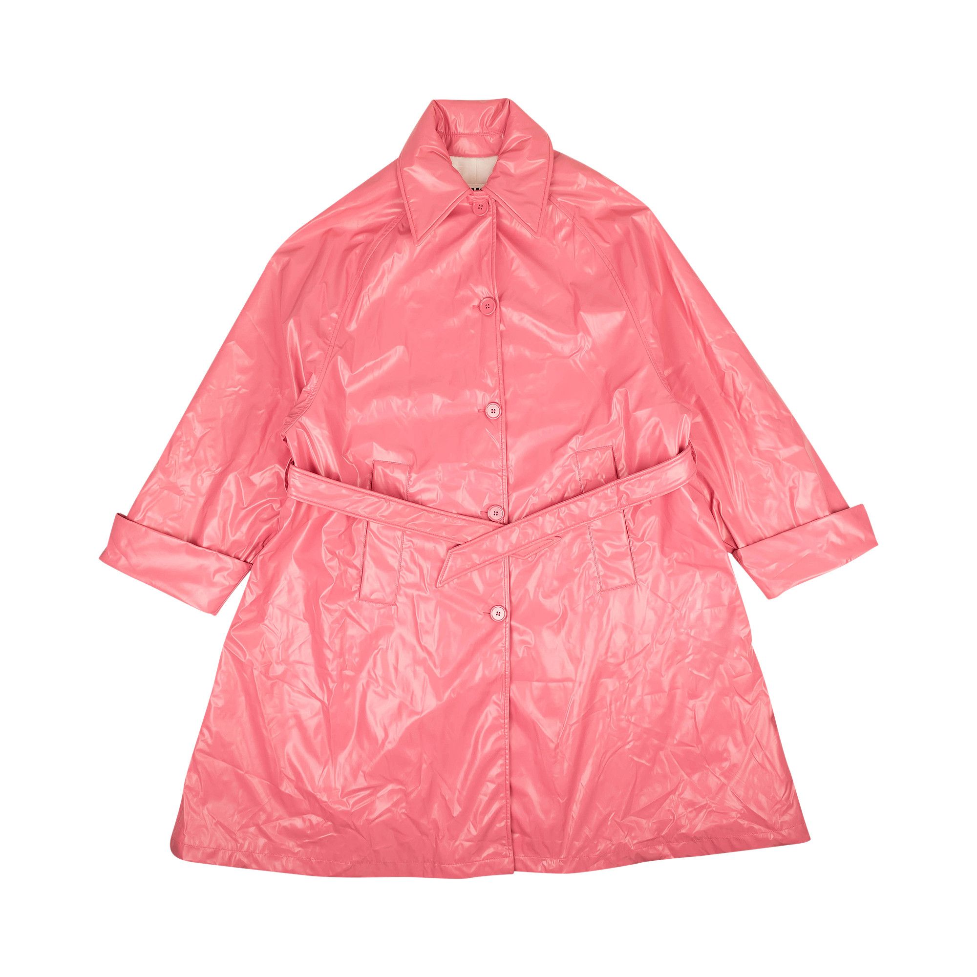 Buy MM6 Maison Margiela Barbie Jersey Trench Coat 'Pink