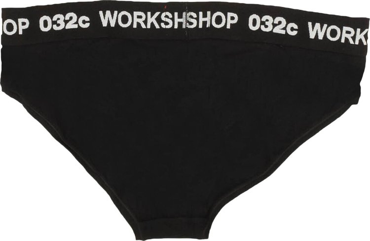 032C Classic Text Briefs Black