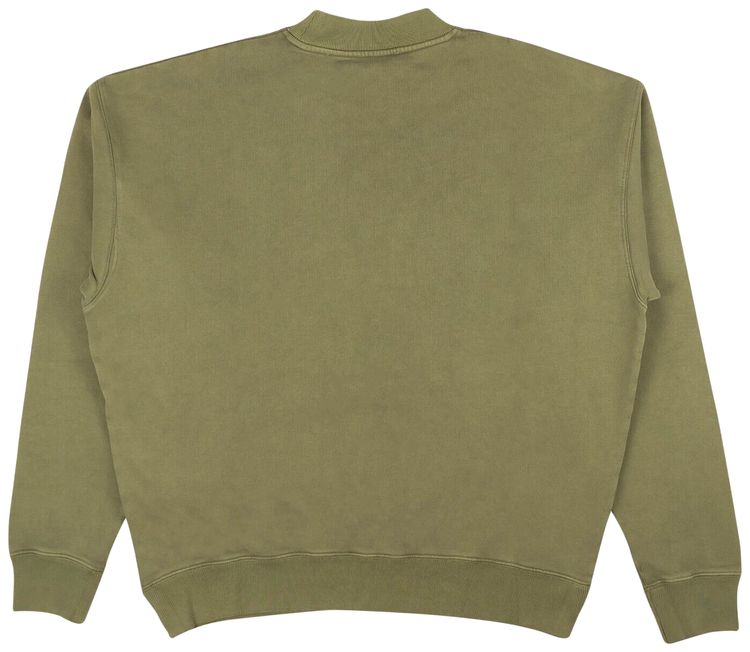 Off White Big Skate Crewneck Green