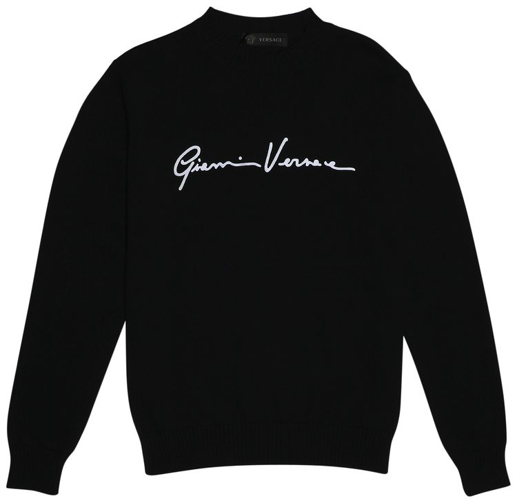 Versace GV Signature Sweater Dark Blue