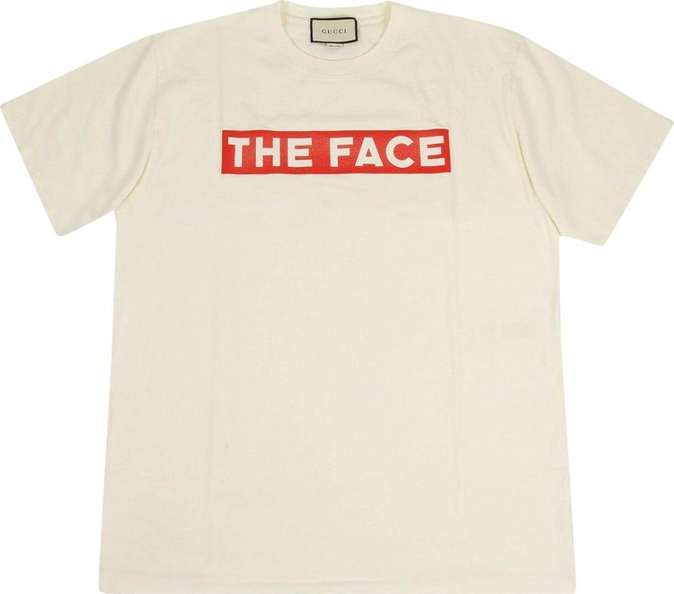 Gucci 'The Face' Cotton T-Shirt 'Off White'