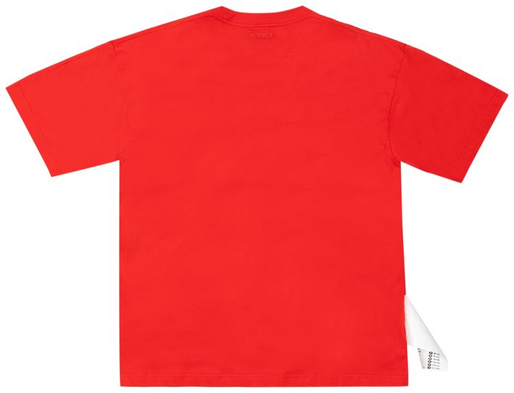 Vetements Logo T Shirt Red