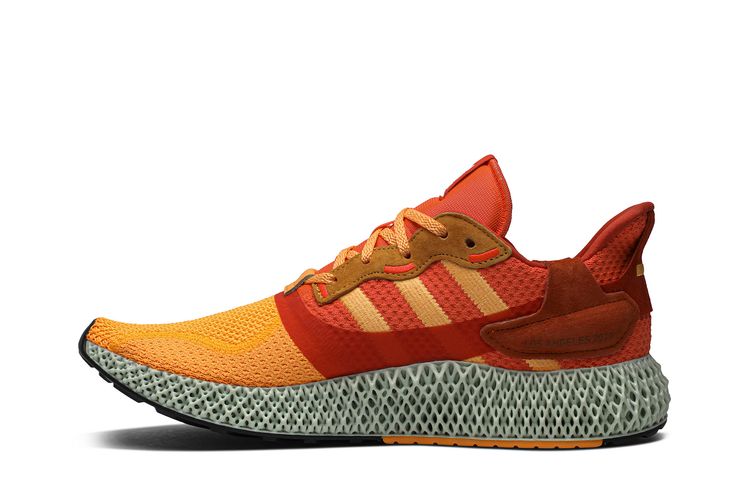 Adidas Running Shoes Orange Adidas 4d Shoes Brand New Official - Main Image