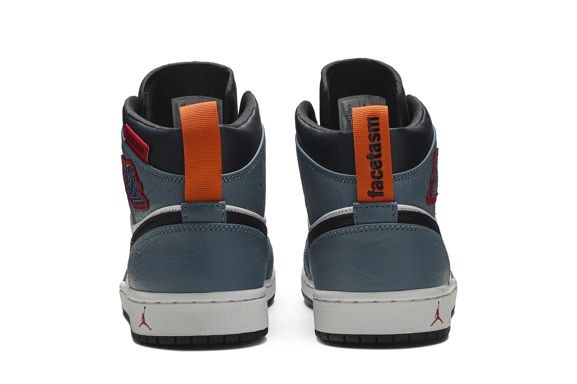 Size 4.0 Facetasm x Air Jordan 1 Mid 'Fearless'