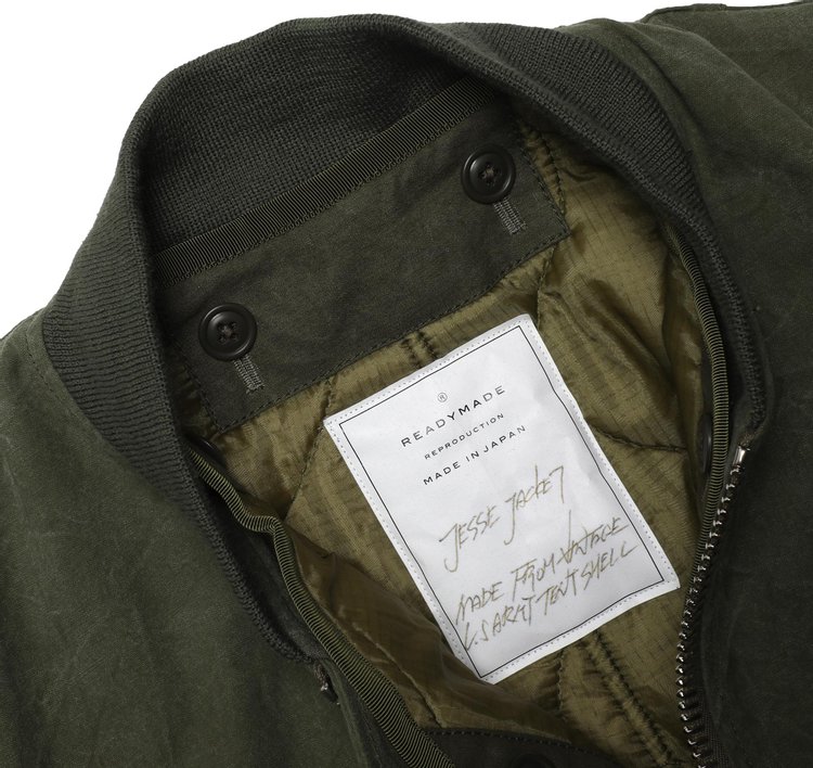 READYMADE Jesse Jacket Green