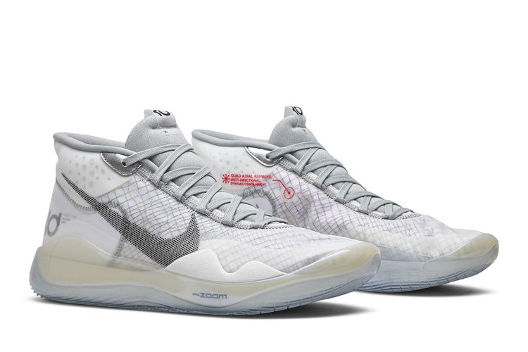 Buy Nike Zoom KD 12 'Wolf Grey' CK1195 101 GOAT DE