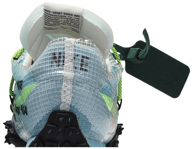 Off White x Wmns Waffle Racer Vivid Sky