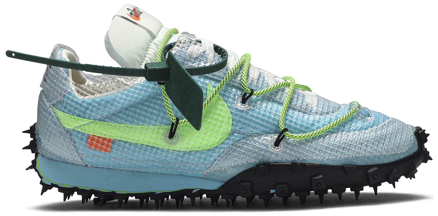 off white waffle racer goat