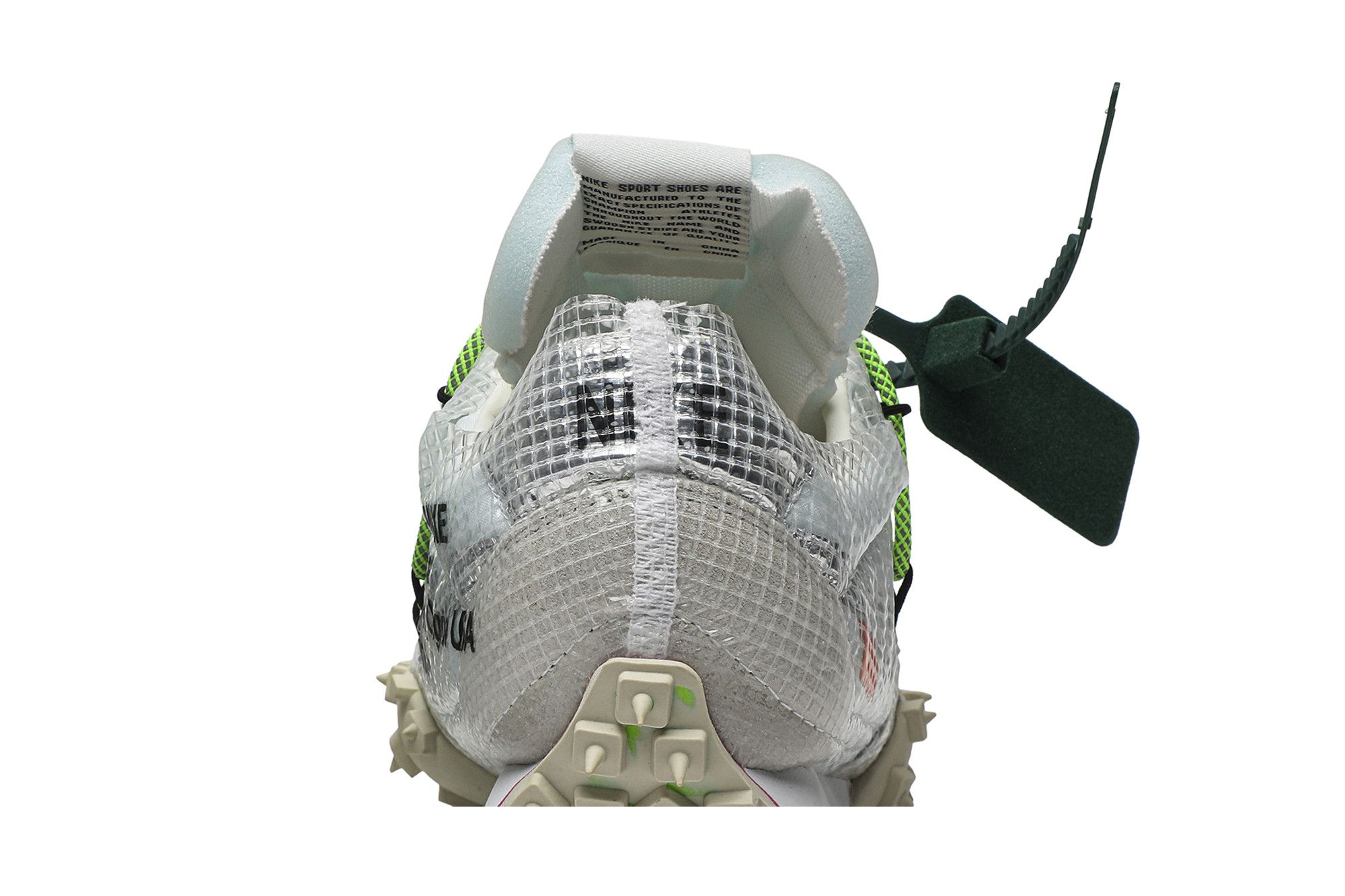off white waffle racer goat