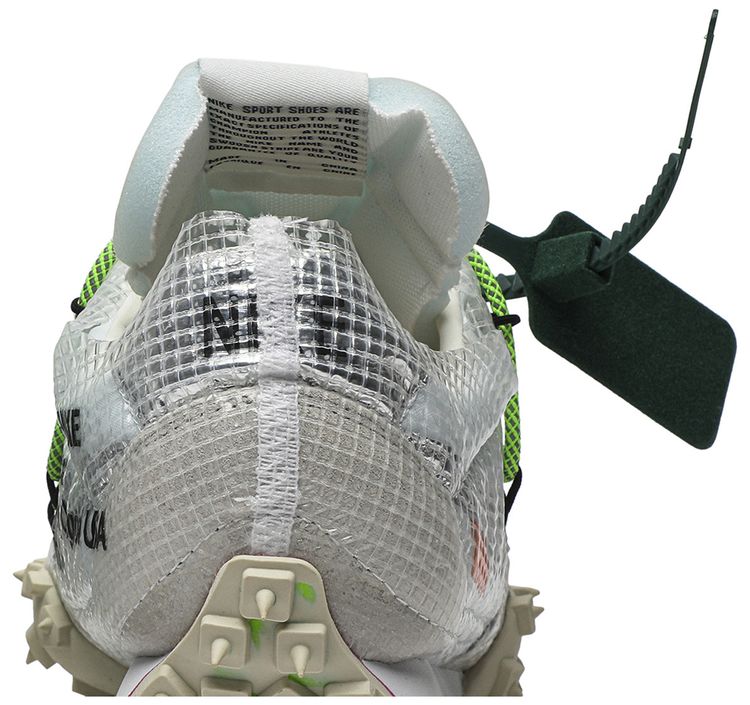Off White x Wmns Waffle Racer Electric Green
