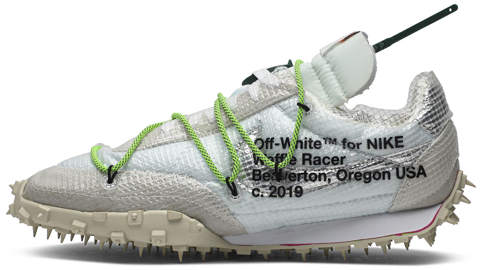 mens off white waffle racer