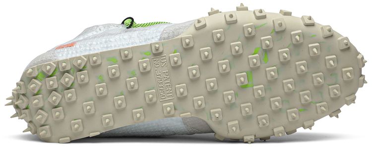 Off White x Wmns Waffle Racer Electric Green