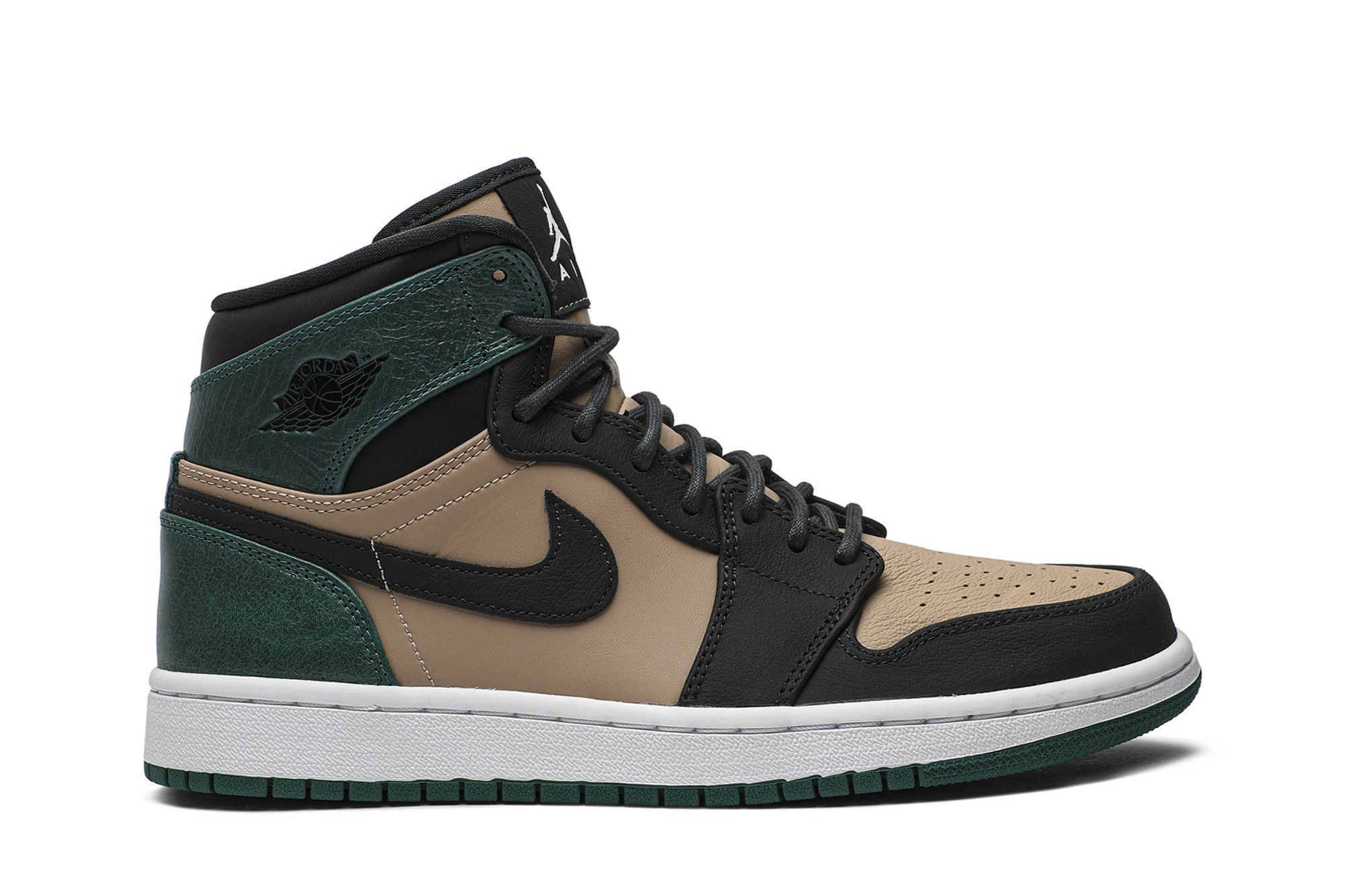Brown and sales green jordans