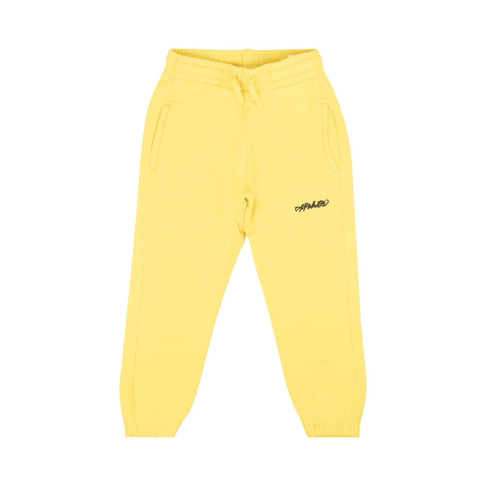 Off white new arrivals sweatpants yellow