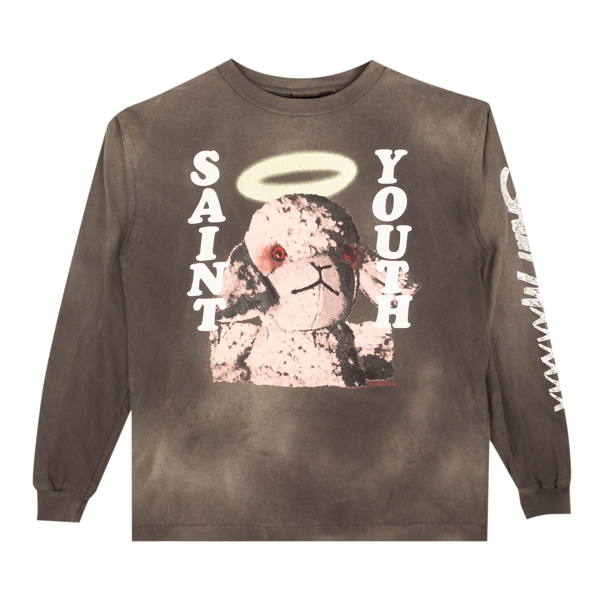 Buy SAINT Mxxxxxx Aged Sheep Short-Sleeve T-Shirt 'Black' - SM A21