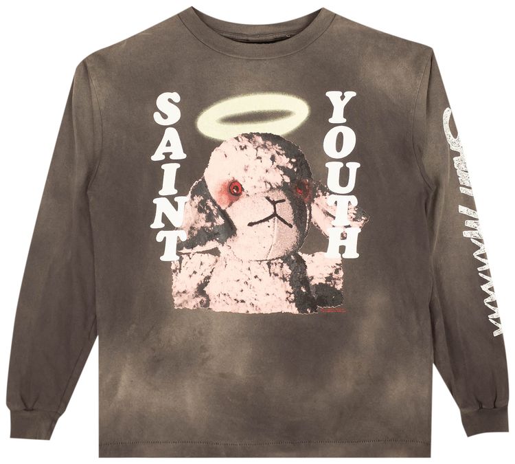 SAINT Mxxxxxx Aged Sheep Short Sleeve T Shirt Black