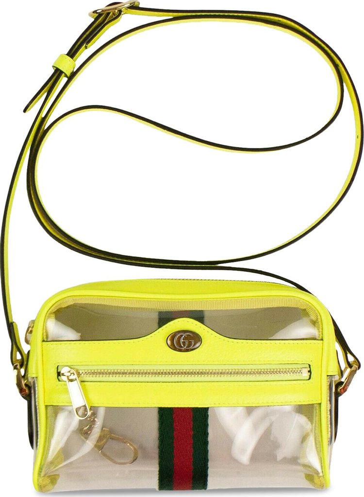 Buy Gucci Ophidia Clear Neon Cross Body Bag 'Yellow' - 19145 1F04