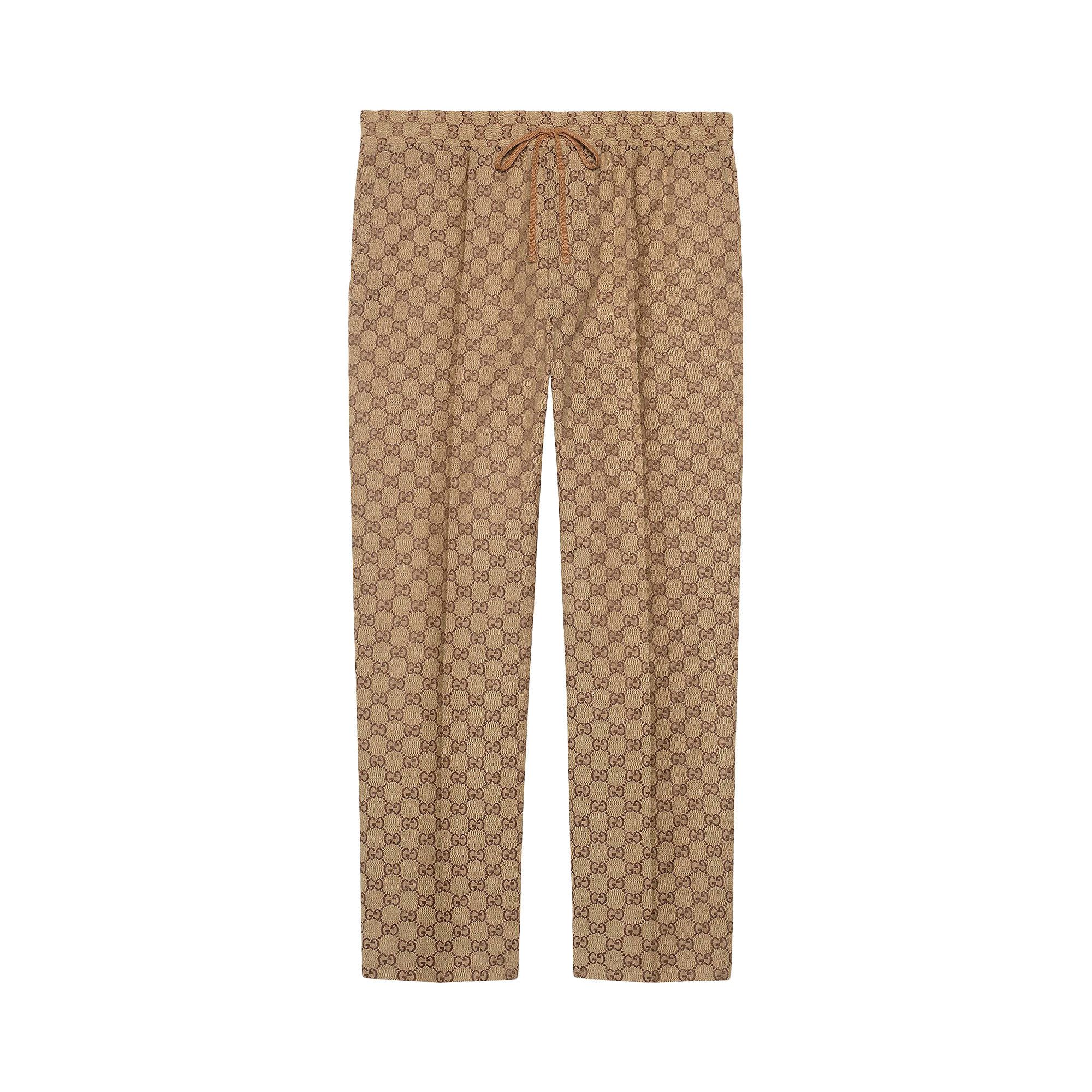 Buy Gucci GG Canvas Jogging Pant Camel 569769 ZKU09 2580 GOAT