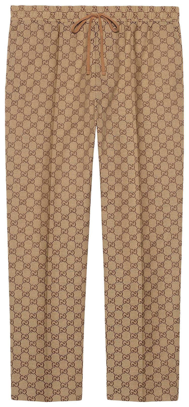 Gucci GG Canvas Jogging Pant Camel