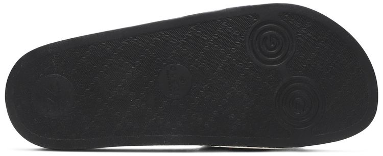 Gucci Stripe Rubber Slide Ecru