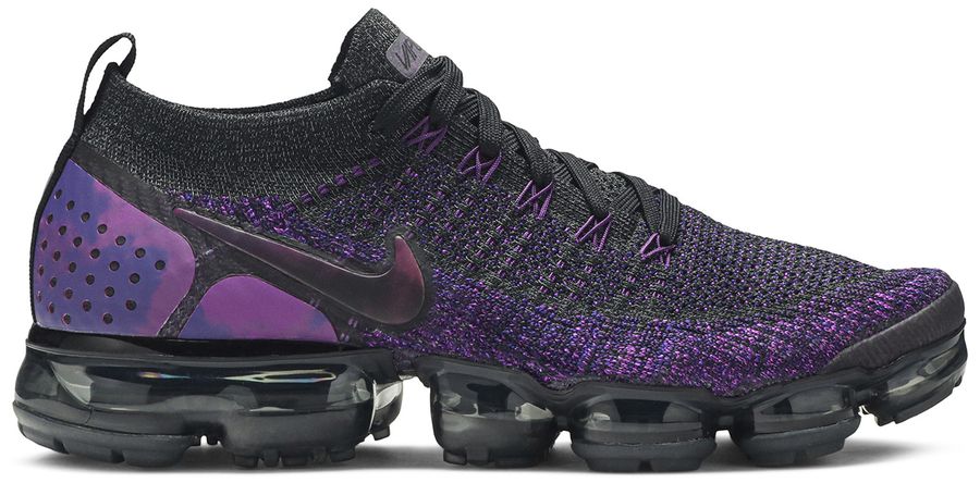 black and purple vapormax flyknit