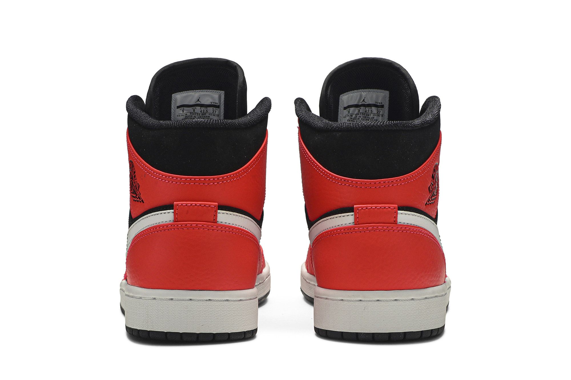 Nike air jordan 1 mid infrared new arrivals