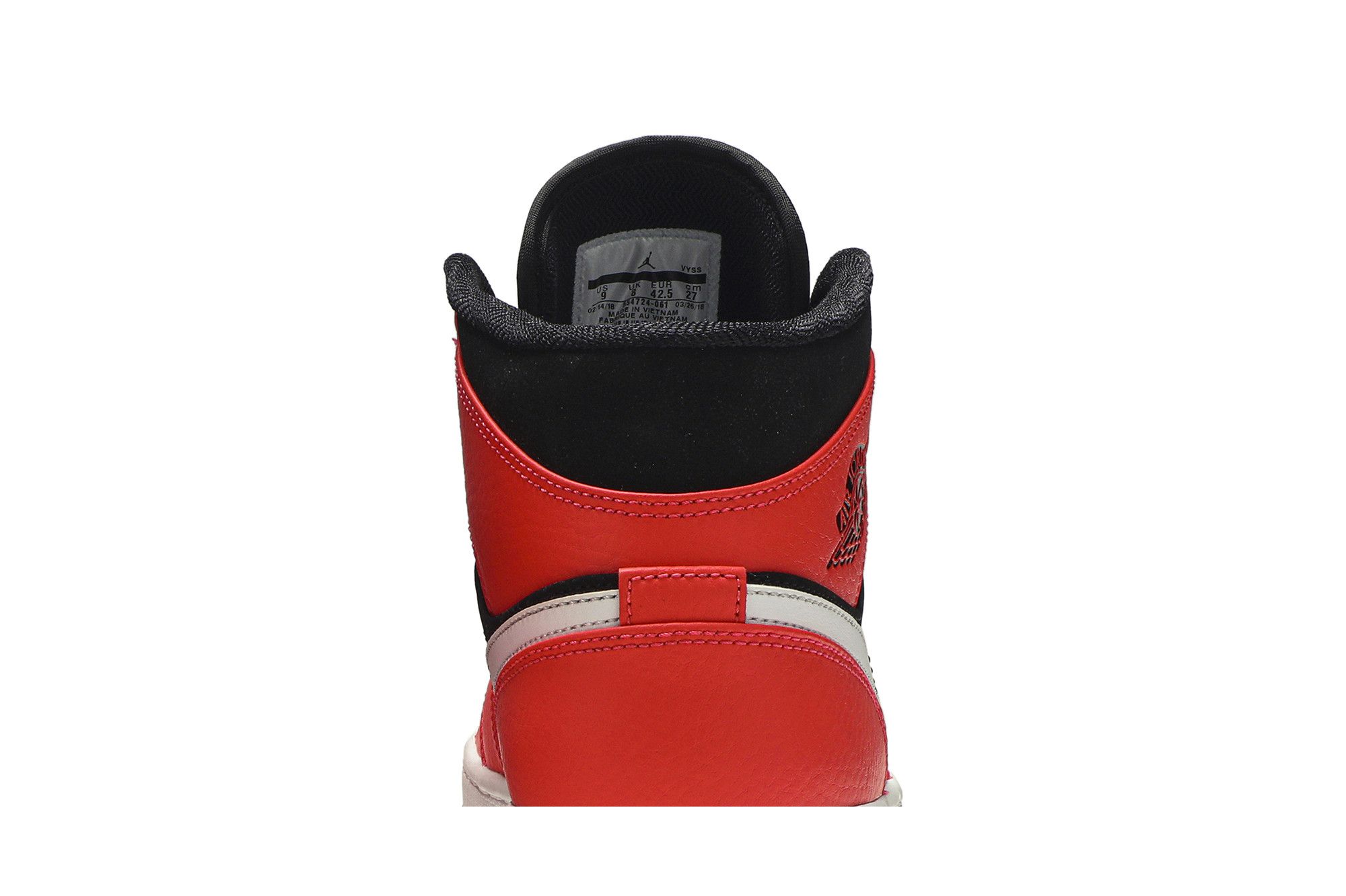 nike air jordan 1 mid infrared