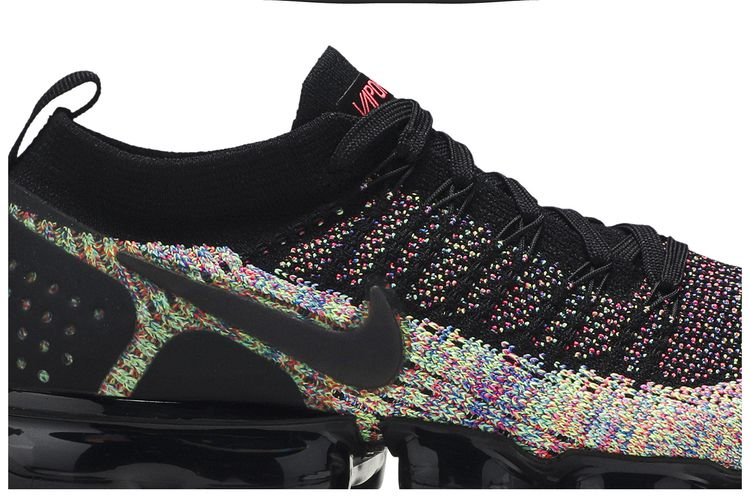 Nike Air VaporMax Flyknit 2 Black Multi Color