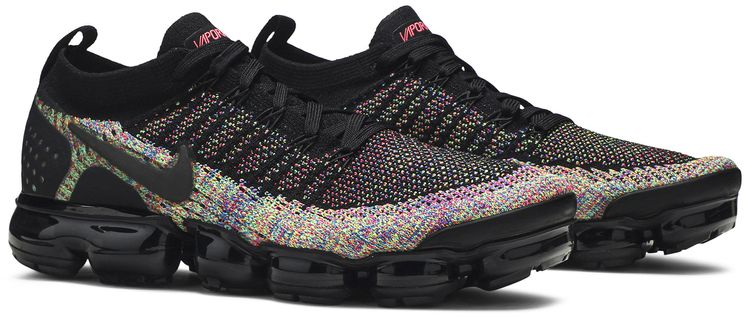 Nike Air VaporMax Flyknit 2 Black Multi Color