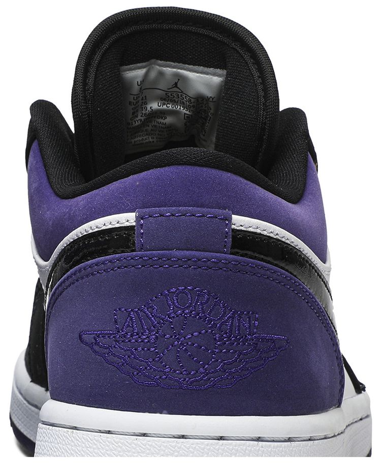 Air Jordan 1 Low Court Purple