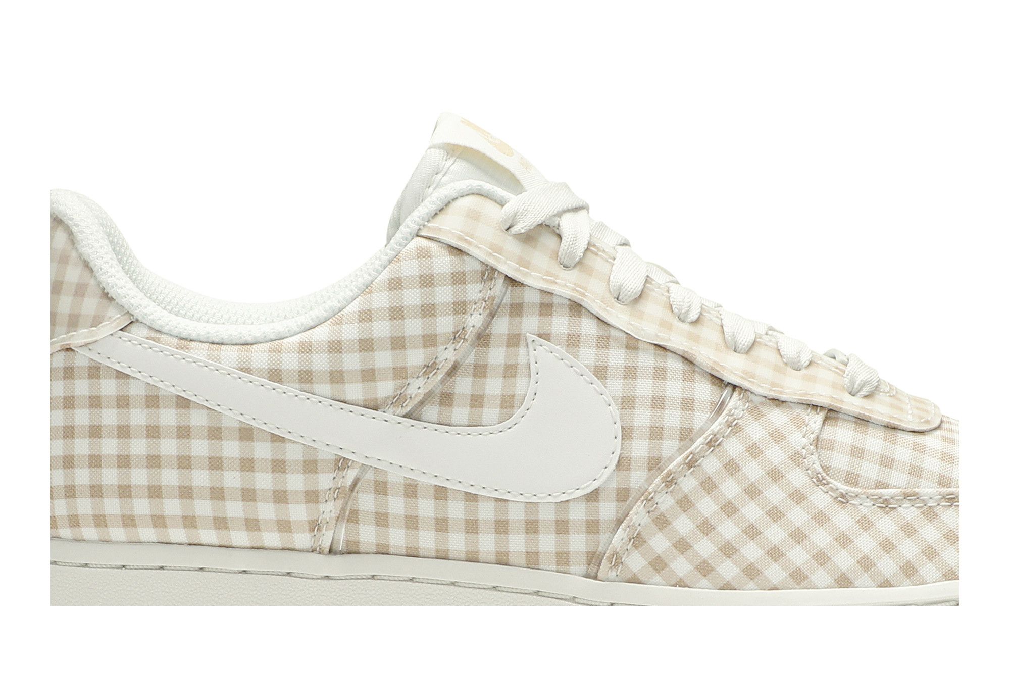 Buy Wmns Air Force 1 Low QS Gingham Pack Beige BV4891 101 GOAT