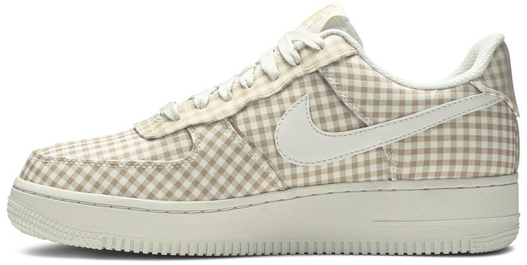 Nike Wmns Air Force 1 Low QS Gingham Pack   Beige
